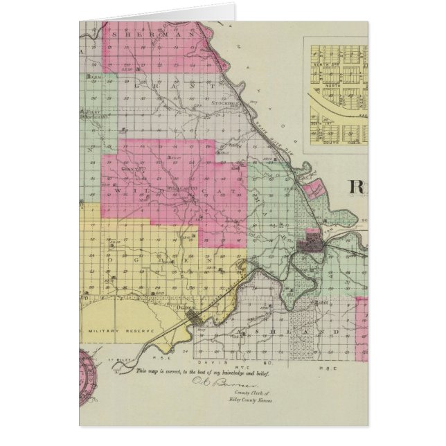 Riley Landkreis, Kansas (Vorne)