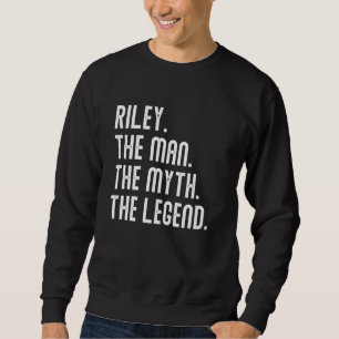 RILEY Man Myth Legend Shirt Geschenke für Mens Fun