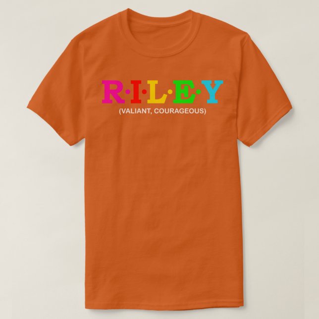 Riley Valiant Courageous 1 T-Shirt (Design vorne)