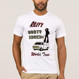 Rileys Hintern Shakin Weltausflug T-Shirt