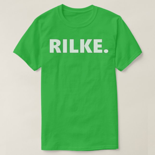 RILKE T-Shirt (Design vorne)