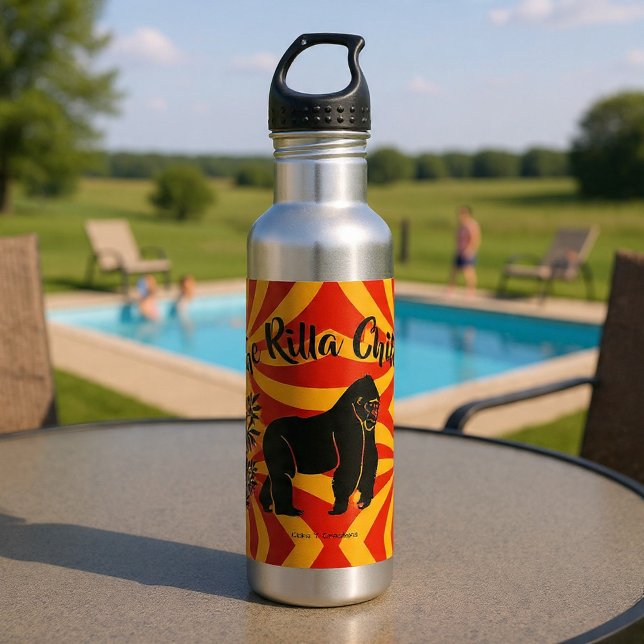 Rilla Chilla - Drink Containers Edelstahlflasche (Von Creator hochgeladen)