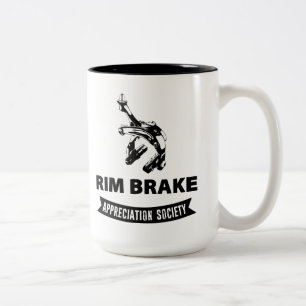 Rim Brake Aufwertungsgesellschaft Zweifarbige Tasse