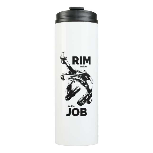 Rim Brakes machen den Job-Cycling Thermosbecher (Vorderseite)
