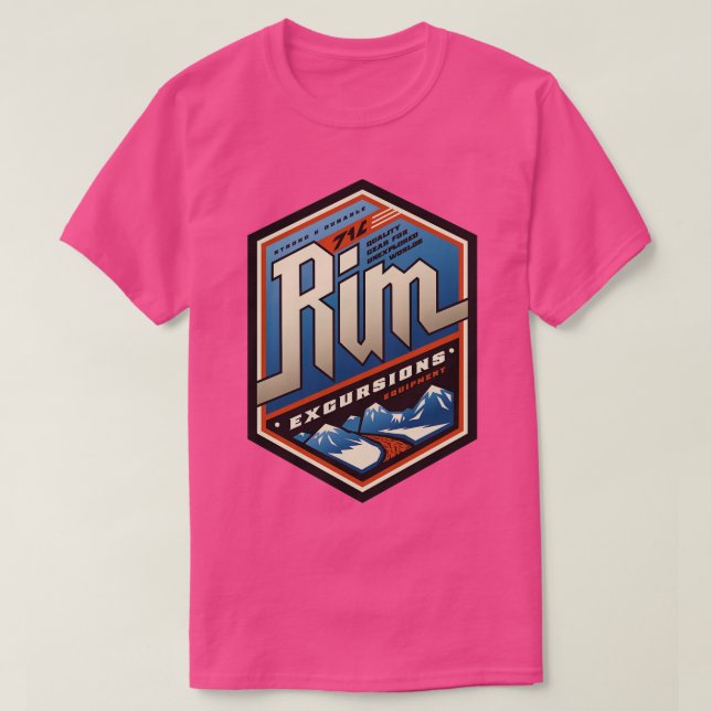 Rim Exkursionen T-Shirt (Design vorne)
