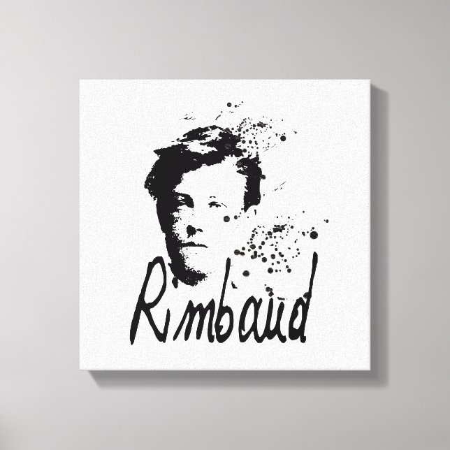 RIMBAUD - Leinwand für Grafik (Vorderseite)