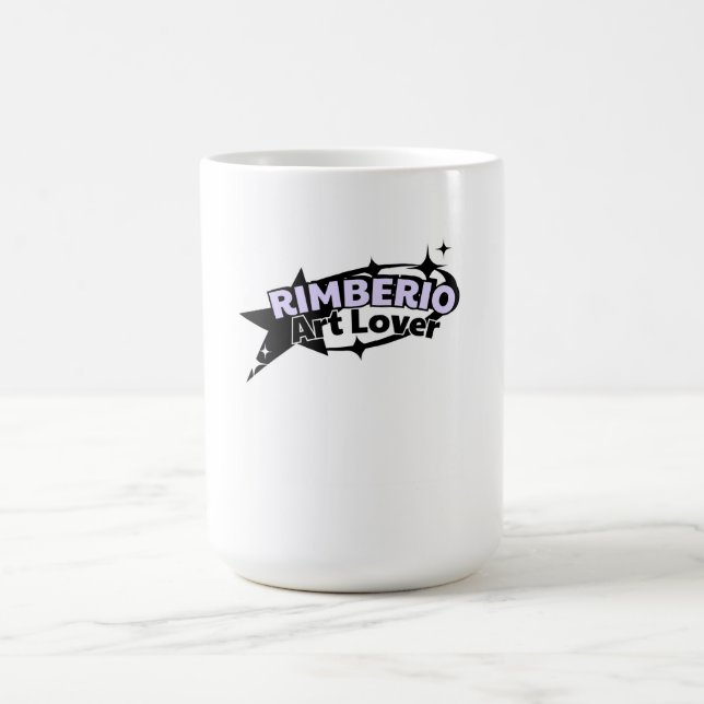 Rimberio Art Lover Logo Kaffeetasse (Mittel)