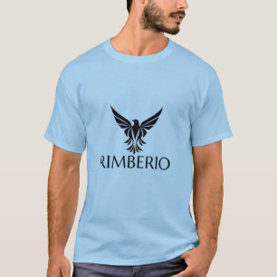 RIMBERIO Phoenix Logo T-Shirt Minimalistische Ma