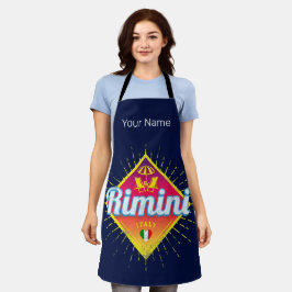 Rimini Emilia-Romagna Italien Retro Sunset Vintag Schürze