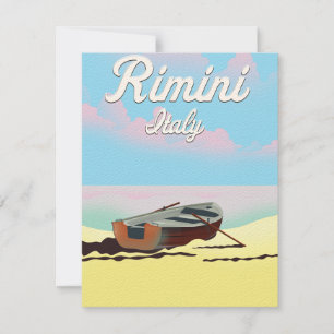 Rimini Italien Strandposter