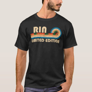 RIN Nachname Retro Vintag 80er 90s Geburtstag Wied T-Shirt