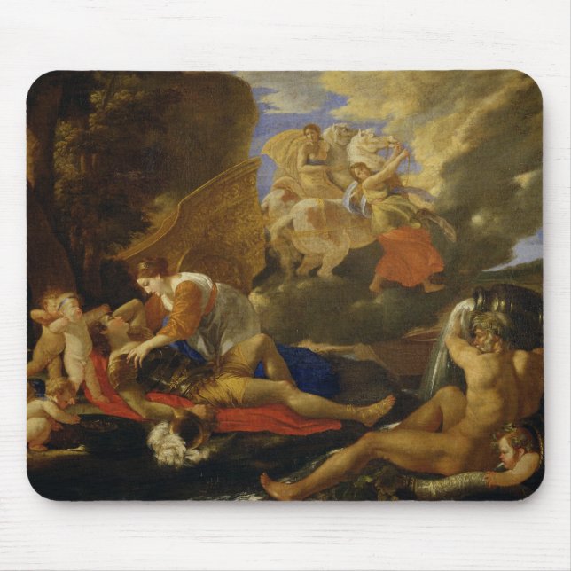 Rinaldo und Armida Mousepad (Vorne)