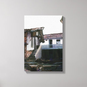 Rincón de Centulle (Lugo)/Nook of Centulle (Lugo) Leinwanddruck