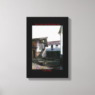 Rincón de Centulle (Lugo)/Nook of Centulle (Lugo) Leinwanddruck