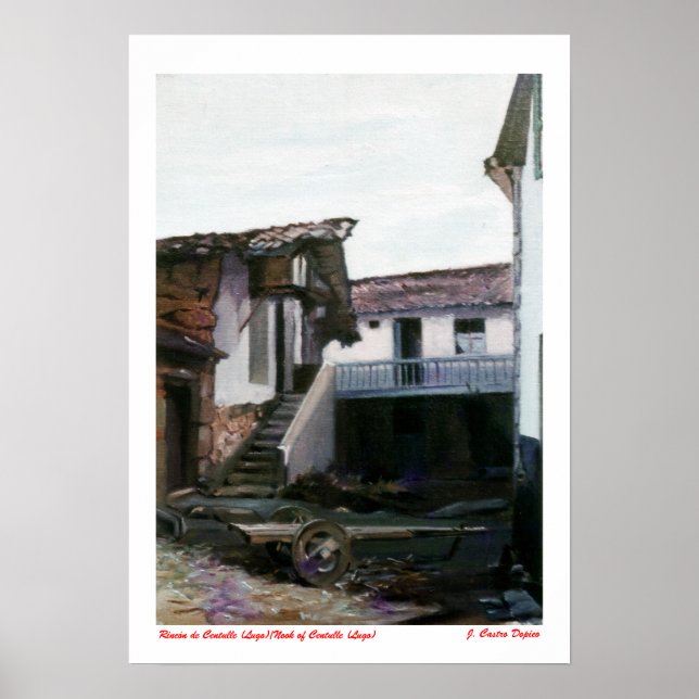 Rincón de Centulle (Lugo)/Nook of Centulle (Lugo) Poster (Vorne)