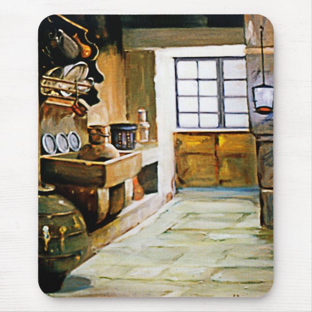 Rincón gallego (Apunte)/Galizisch nook (Sketch) Mousepad (Vorne)