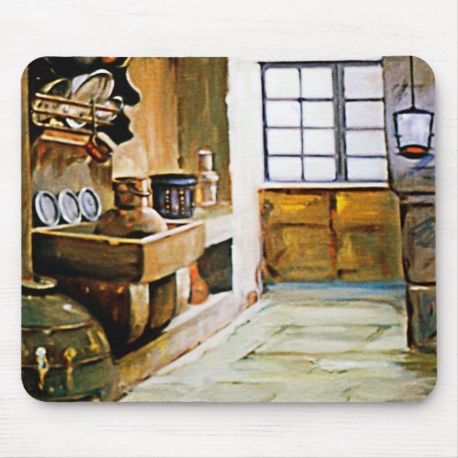 Rincón gallego (Apunte)/Galizisch nook (Sketch) Mousepad (Vorne)