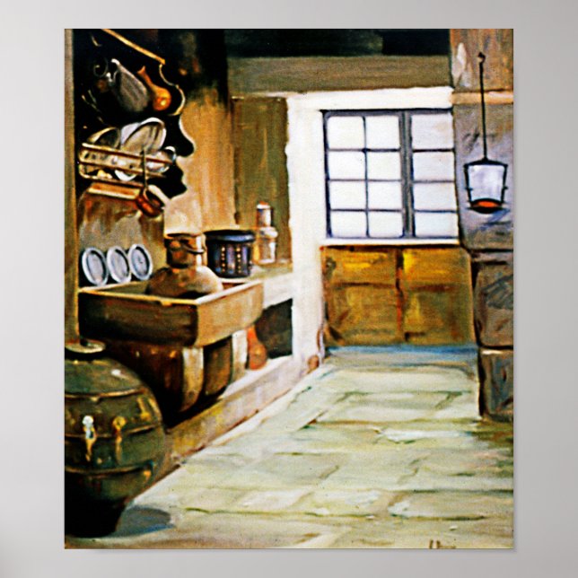 Rincón gallego (Apunte)/Galizisch nook (Sketch) Poster (Vorne)