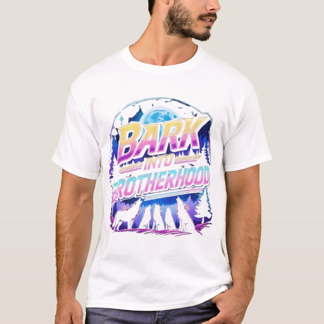 Rinde in die Bruderschaft T-Shirt (Vorderseite)
