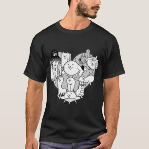 Rinder, die Katzen in der Mehrzahl erhalten T-Shirt