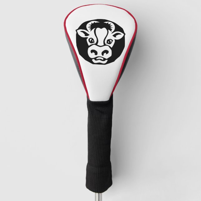 Rinder Golf Headcover (Vorderseite)