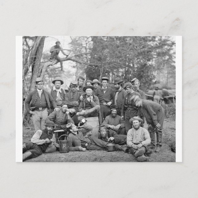 Rinder-Killer der Armee, 1862 Postkarte (Vorderseite)