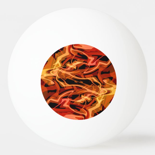 Rinder und Paprikaschoten Tischtennisball (Vorderseite)