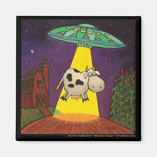 Rinderentführung Magnet (Vorne)