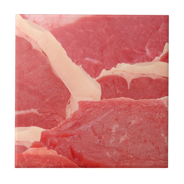 Rindfleisch Fliese (Vorderseite)