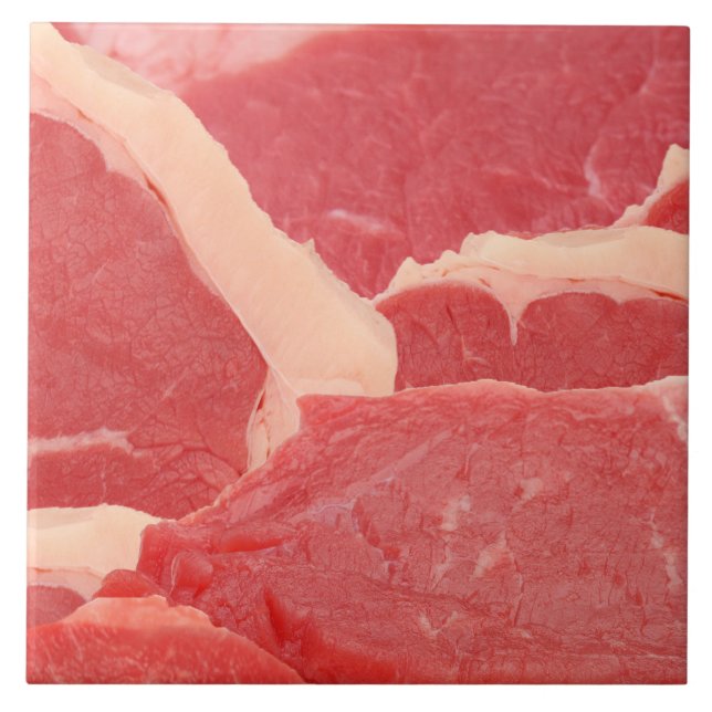 Rindfleisch Fliese (Vorderseite)