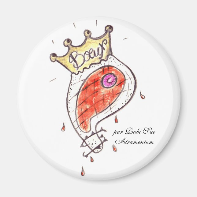 Rindfleisch Magnet (Vorne)