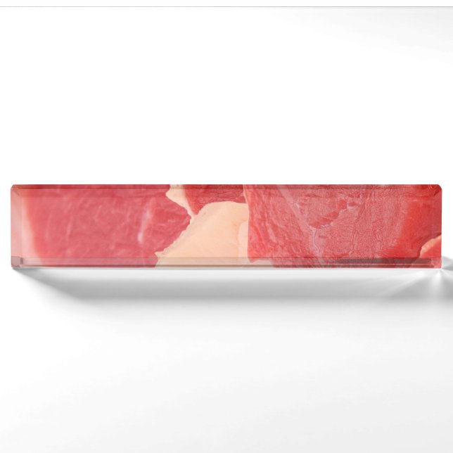 Rindfleisch Namensplakette (Vorderseite)