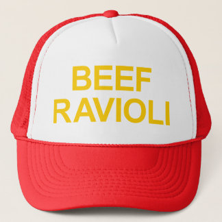 Rindfleisch-Ravioli-Fernlastfahrer-Hut Truckerkappe