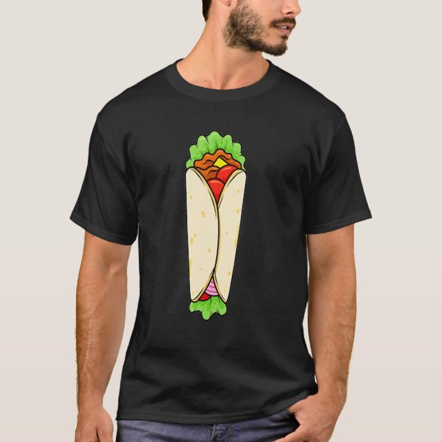 Rindfleisch-Shawarma  Arabisches Shawarma  Nahöstl T-Shirt (Vorderseite)