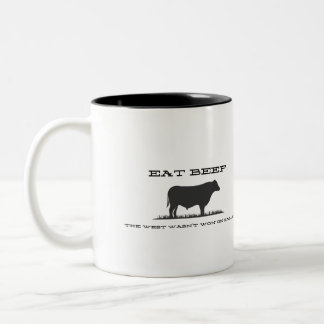 Rindfleisch-Tasse Zweifarbige Tasse
