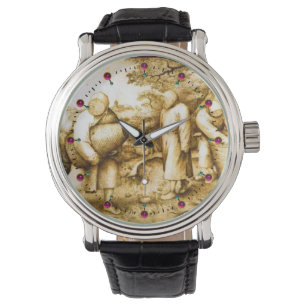 RINDFLEISCH UND HONEY BIENS ARMBANDUHR