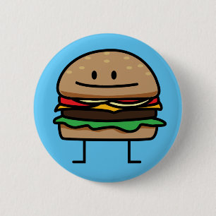 Rindfleischkäsebrötchen Hackfleisch des Button