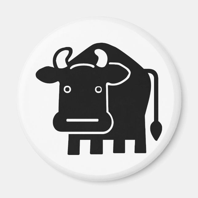Rindvieh Magnet (Vorne)