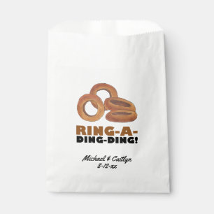 Ring-a-Ding-Bride Verlobung Bachelorette Geschenktütchen