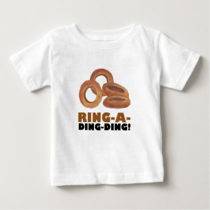 Ring-A-Ding-Zwiebelring Rings Junk Food Feinschmec Baby T-shirt