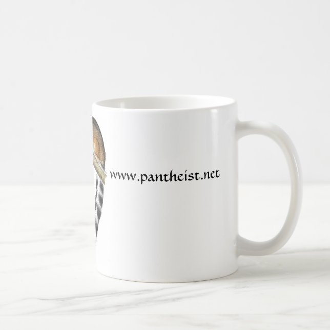 Ring angebundene Katzen-Tasse Kaffeetasse (Rechts)