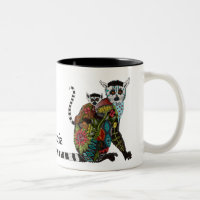 Ring angebundene Lemur-Liebe