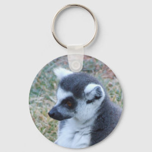 Ring angebundene Lemur-Schlüsselkette Schlüsselanhänger
