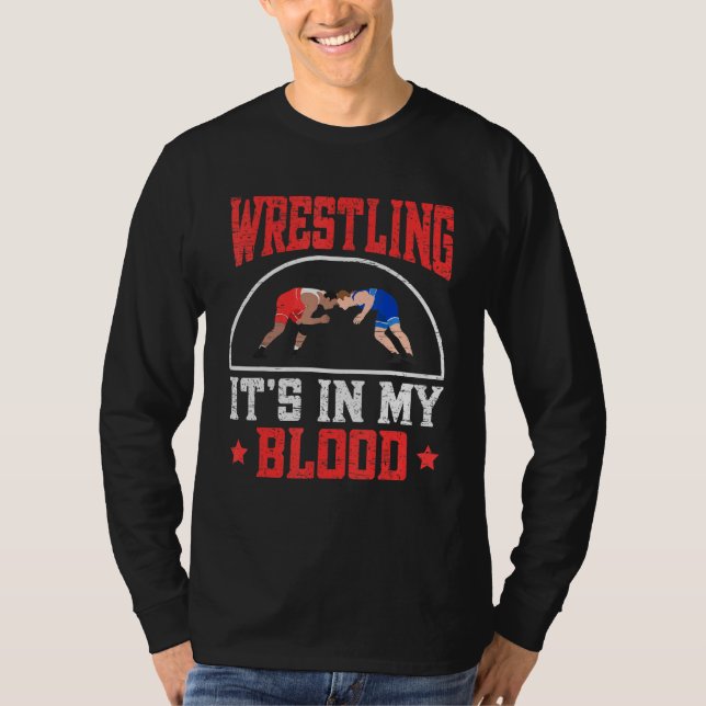 Ring Athlete Wrestler Coach 2 T-Shirt (Vorderseite)