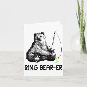 Ring Bear Fishing Wedding Party Security Ri Karte