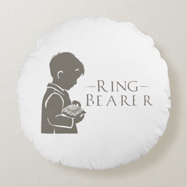 Ring Bear Kissen T - Shirt (Vorderseite)