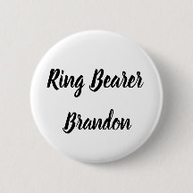 Ring Bearer Black Individuelle Name Geschenke Hoch