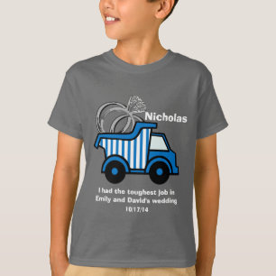 Ring Bearer Blue Dump T-Shirt