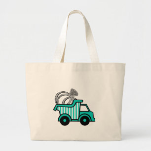 Ring Bearer Dump Truck Jumbo Stoffbeutel