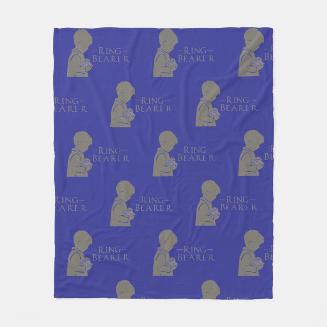 Ring Bearer Keepake Fleecedecke (Vorderseite)